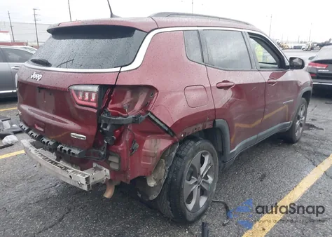 2022 Jeep Compass Latitude Lux 4X4 from USA, damaged, VIN 3C4NJDFB8NT130153